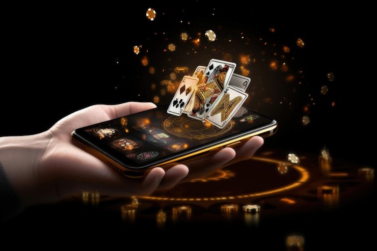 Antarmuka Ways of the Qilin di phighting menampilkan grid 5x4 dengan simbol-simbol bertema Qilin dan kontrol taruhan